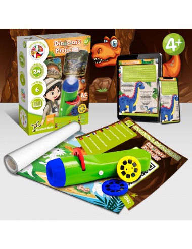 Jogo Educativo SCIENCE4YOU Projetor Dinossauros (Idade Minima: 4 anos)