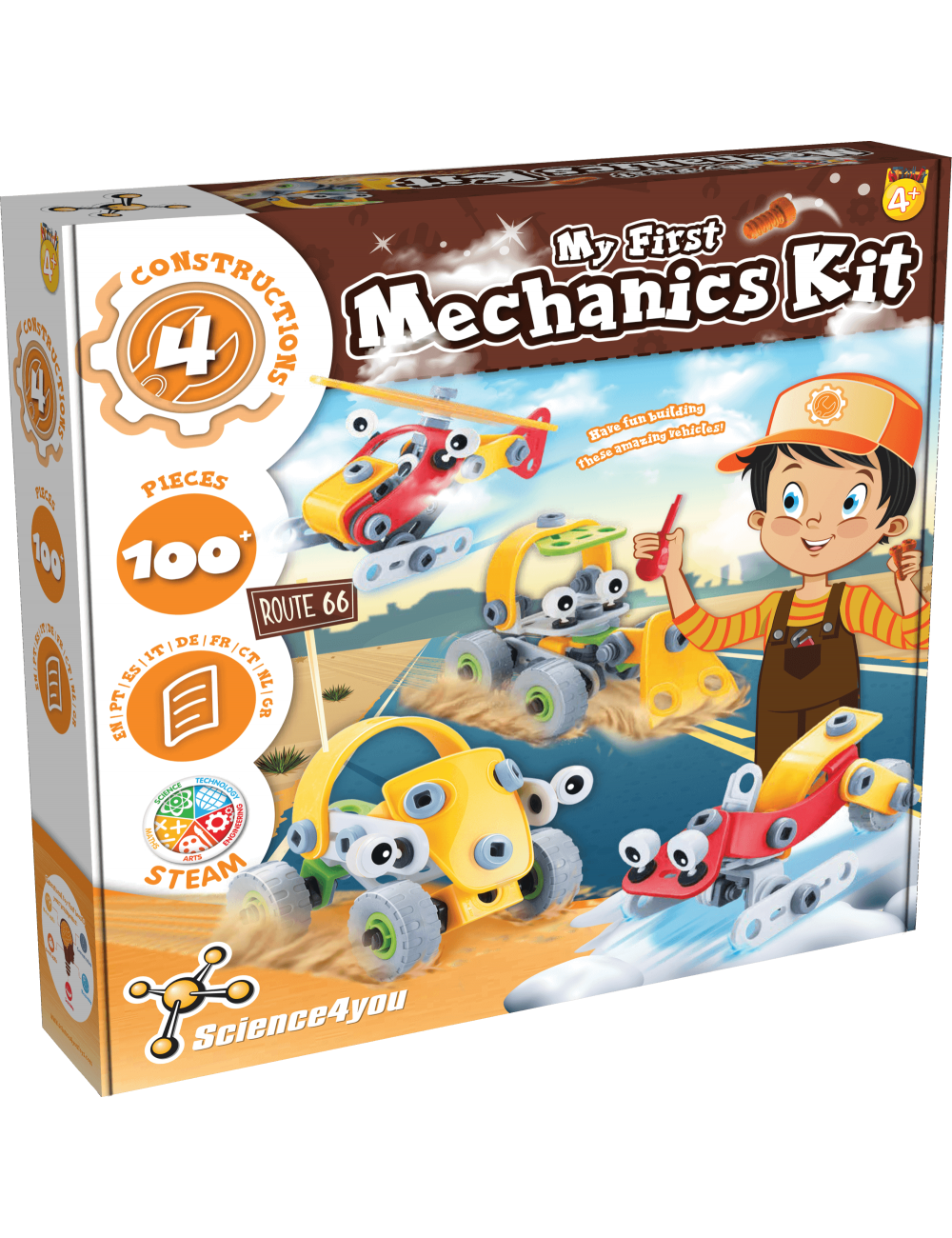 Mini Jogo De Ferramentas Infantil Mecânico Kit Ferramentas Com Carrinho