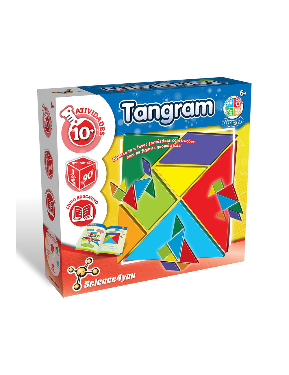 Jogo para Computador - Tangram Hexágono Irregular - Disciplina - Matemática