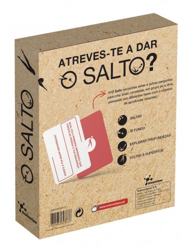 O Salto - Jogo de Cartas sobre Amizade para Jovens +16 Anos