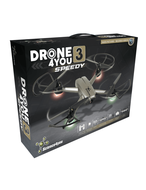 Drone com Câmara - Drone4you Speedy | Velocidade 35 km/h