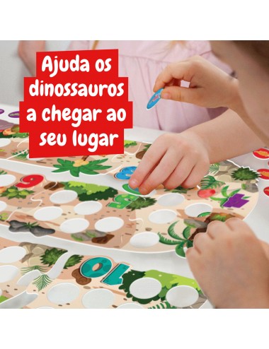 Aprende os Números - Dinossauros, Jogo para Crianças