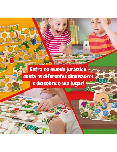 Jogo Educativo SCIENCE4YOU Projetor Dinossauros (Idade Minima: 4 anos)