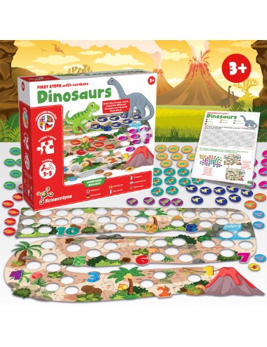 Aprende os Números - Dinossauros, Jogo para Crianças