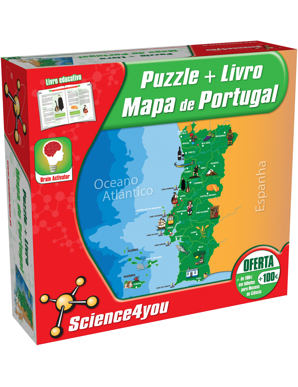 À Descoberta de Portugal - Jogo 2 em 1, Jogos educativos