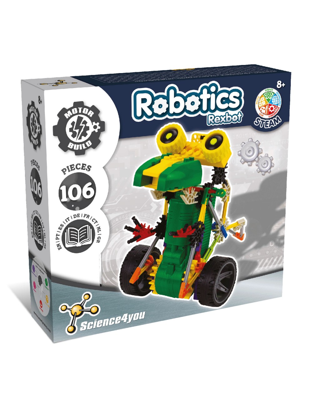 Robot Infantil - Robotics Rexbot, Brinquedo Robô para crianças - Jogo Robô  Infantil