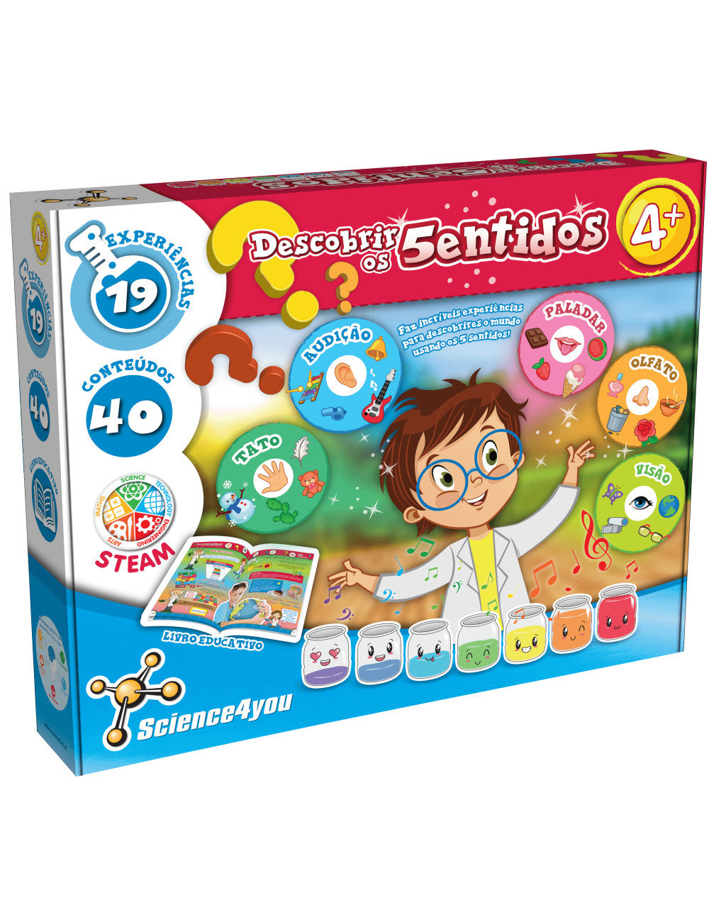 O meu 1º Kit de Dentista, Brinquedo Educativo para Crianças +5 anos