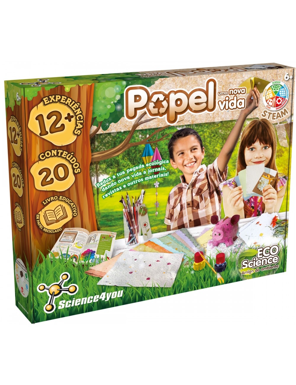 Fábrica de Papel, Brinquedos para Crianças +6 Anos