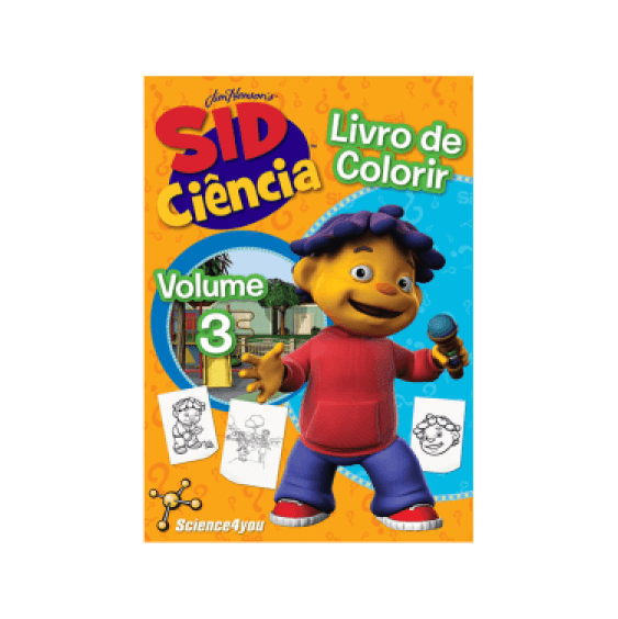 Livro Colorir Sid Ciência